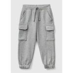 United Colors Of Benetton Erkek Bebek Pantolon F045 - Gri - Melanj - 12 - 18 Ay