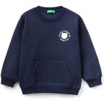 United Colors Of Benetton Erkek Bebek Sweatshirt 3EB5G10BA - 18 - 24 Ay - Lacivert
