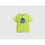 Unıted Colors Of Benetton Erkek Bebek Tshirt 3I1XG10DE - Yeşil - 3 - 4 Yaş
