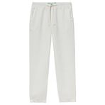 United Colors of Benetton Erkek Belden Bağlamalı Keten Pantolon Pantolon, Krem, 48