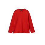 United Colors of Benetton Erkek Çocuk Basic T-Shirt, 11-12-yas, 225A3I1XC10DB, Kırmızı, Erkek Çocuk