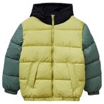 United Colors of Benetton Erkek Çocuk Dolgulu Mont, 11-12 Yaş, 225A2WU0CN06N, Sarı, Erkek Çocuklar