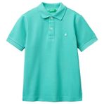 United Colors of Benetton Erkek Çocuk Maglia Polo M/M 3089c300q Polo Tişört, yeşil, 170