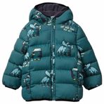 United Colors of Benetton Erkek Çocuk Mont, 12-18 Ay, 225A23ANGN047, Koyu Yeşil, Erkek Çocuklar