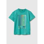 United Colors of Benetton Erkek Çocuk Tişörtü 3i1xc10s4 Tişört, yeşil, 160