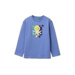 United Colors of Benetton Erkek Çocuk Tişörtü M/L 3i1xc10s2 Tişört, Yeşil., 140