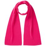 United Colors Of Benetton Erkek Çocuk Yün Ve Viskoz Karışımlı Logo Nakışlı Atkı,Pembe 7-8 Yaş