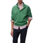 United Colors of Benetton Erkek Kapüşonlu Sweatshirt, yeşil, L
