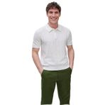 United Colors of Benetton Erkek Maglia Polo M/M 1dc3u301t Kazak, beyaz, M