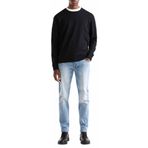 United Colors of Benetton Erkek Pamuk Karışımlı Basic Kazak&Hırka, Lacivert, M