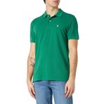 United Colors of Benetton Erkek Polo Gömlek, Koyu Yeşil 256, XS