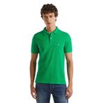 United Colors of Benetton Erkek Regular Fit Kısa Kollu Polo T-shirt Yeşil S