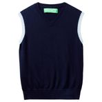 United Colors of Benetton Erkek yeleği, Gece Mavisi 016, L