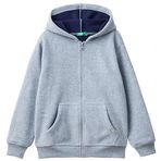 United Colors of Benetton Etiket Detaylı Sweatshirt Erkek Çocuk Sweatshirt, Fuşya, M