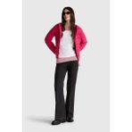 United Colors Of Benetton Fuşya Kadın / Kız Kdn_polyester Dolgulu Feramuarlı Kapüşonlu Slim Fit Puffer Mont Model Kodu: ( 2TWDDN07OFUŞYA) - XS