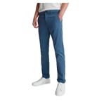 United Colors of Benetton Havacı Mavi Slim Fit Chino Pantolon, 52, 125A4TZYUF04P, Havacı Mavi, Erkek
