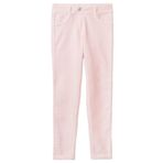 United Colors of Benetton Kadife Jegging Kız Çocuk Tayt, Açık Pembe, L