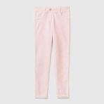 United Colors of Benetton Kadife Jegging Kız Çocuk Tayt, Açık Pembe, S