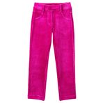 United Colors of Benetton Kadife Jegging Kız Çocuk Tayt, Fuşya, XS