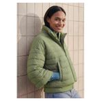 United Colors of Benetton Kadın Giubbotto 2twddn09o ceket, yeşil, M