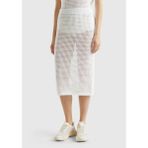 United Colors Of Benetton Kadın / Kız Beyaz Etek (Model Kodu: 124P101TD001D ) - XS