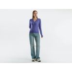 United Colors Of Benetton Kadın / Kız Mor Kazak (Model Kodu: 124A1002D4488 ) - XS