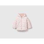 United Colors Of Benetton Kadın / Kız Pembe Günlük Mont Düz Yaka Fermuarlı Model Kodu: 2SJ1GN03I - 82 cm