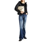 United Colors of Benetton Kadın Recycled Polyester Dolgulu Pufa Mont Siyah XS