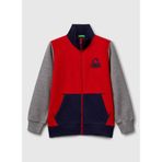United Colors of Benetton Kırmızı - Gri Erkek Çocuk Baskılı Sweatshirt, 6-7 Yaş, 5003359975, Kırmızı - Gri, erkek-çocuk