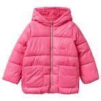 United Colors of Benetton Kız Bebek Mont, 12-18 Ay, 225A2NQRGN03V, Pembe, Bebek-Kızlar