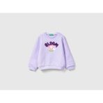 Unıted Colors Of Benetton Kız Bebek Sweatshirt 3J68G10E3 - 3 - 4 Yaş - Lila