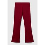 United Colors Of Benetton Kız Çocuk 3DKECF037-25K Ispanyol Tayt Bordo - 11 - 12 Yaş