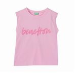 United Colors Of Benetton Kız Çocuk Atlet BNT-G21262 PEMBE 7-8 Yaş