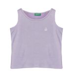 United Colors Of Benetton Kız Çocuk Atlet BNT-G21279 Lila 4-5 Yaş