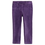 United Colors of Benetton Kız Çocuk Fitilli Kadife Tayt, 18-24 AY, 225A4DZBGE00L, Mor, kız-çocuk