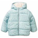 United Colors of Benetton Kız çocuk Giubbotto 2nnqgn048 ceket, Yeşil., 18 Ay
