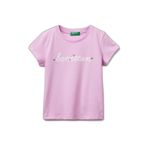 United Colors of Benetton Kız Çocuk Gömlek 3I1XG10LU, Lila 00L, 5 Yaş