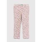 United Colors Of Benetton Kız Çocuk Kadife Tayt 1/6 Yaş E02N - Açık Pembe - 4 - 5 Yaş