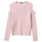 United Colors of Benetton Kız Çocuk Maglia G/C M/L 1t30q10a6 Kazak, pinguin gri, 130