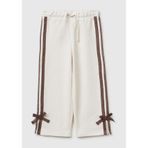 United Colors of Benetton Kız Çocuk Pantalone 3f9vgf05c Pantolon, beyaz, 3 Years