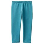 United Colors of Benetton Kız Çocuk Petrol Mavisi Beli Logo İşlemeli Regular Fit Tayt, 4-5 Yaş, 225A3K1CGF019, Petrol Mavisi, kız-çocuk
