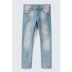 United Colors of Benetton Kız Çocuk-yeşil Mix-yıkamalı Stretch Jean Pantolon