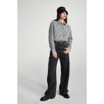 United Colors Of Benetton Mavi Kadın / Kız KDN_%100 Pamuk Desenli Manşetli Regular Fit Müslin Gömlek Model Kodu: ( 5Q6SDQ0AYMAVİ) - XS