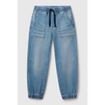 United Colors Of Benetton Mix Erkek Ej_logo Detaylı Büzgü Ipli Denim Jogger Pantolon Model Kodu: ( 44LGCF04J902) - Çok Renkli