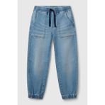 United Colors Of Benetton Mix Erkek Ej_logo Detaylı Büzgü Ipli Denim Jogger Pantolon Model Kodu: ( 44LGCF04J920) - Çok Renkli