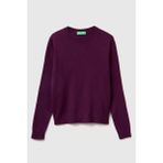 United Colors Of Benetton Mürdüm Kadın / Kız Bn_bisiklet Yaka %100 Merino Kazak Model Kodu: 1002D1K0120R - Mor - XS