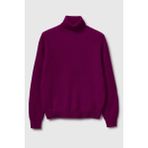 United Colors Of Benetton Mürdüm Kadın / Kız Bn_dik Yaka %100 Merino Kazak Model Kodu: ( 1002D234820R) - Mor - XL