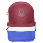 United Colors of Benetton Q-062 70098 Bordo Okul Sırt Çantası