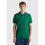 United Colors of Benetton Regular Fit Kısa Kollu Polo T-Shirt Erkek Polo Tişört, Yeşil, S