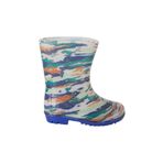 United Colors of Benetton Renkli Kamuflaj Erkek Çocuk Yağmur Çizmesi